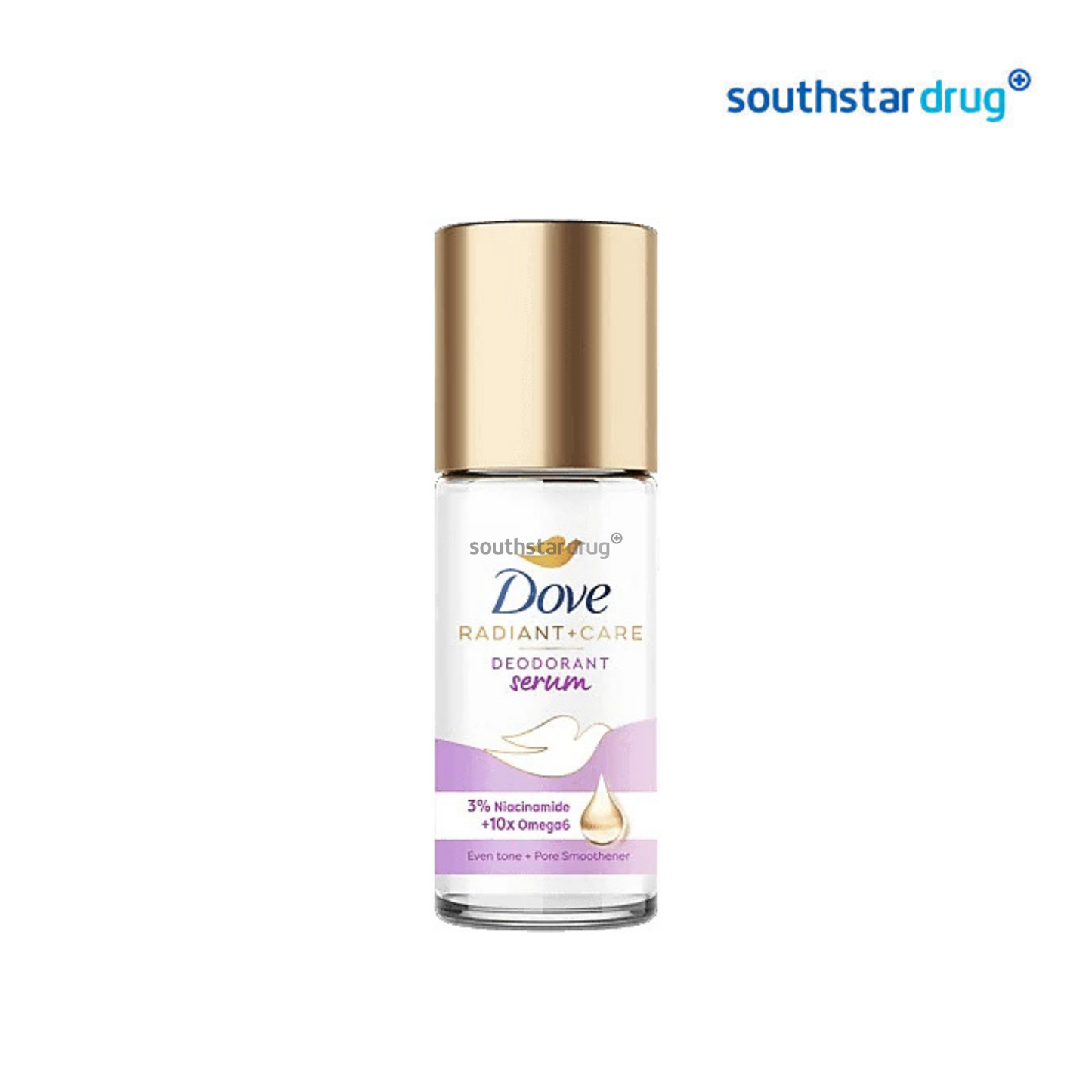 Dove Deodorant Roll-On Serum Niacinamide + Omega6 45mL