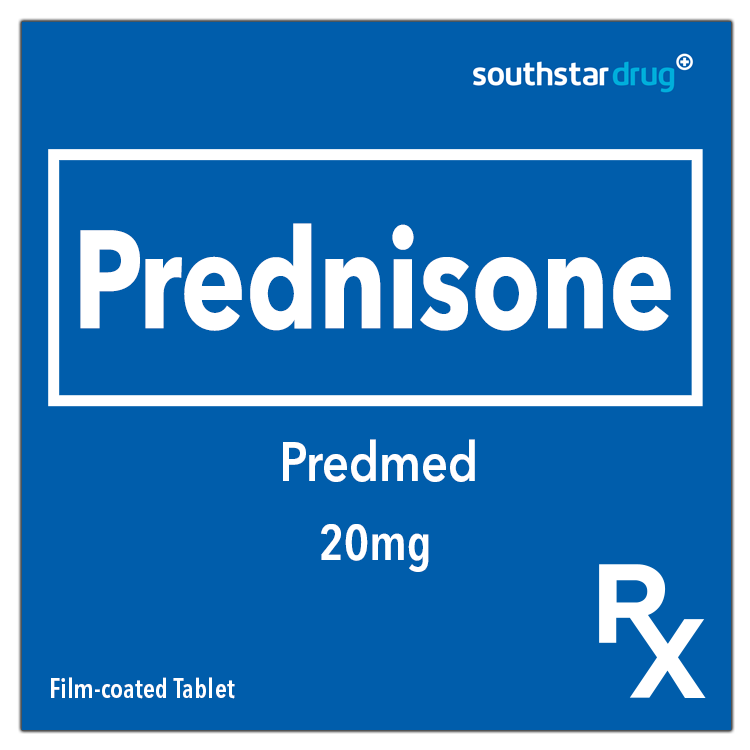 Rx: Predmed 20mg Film‑coated Tablet