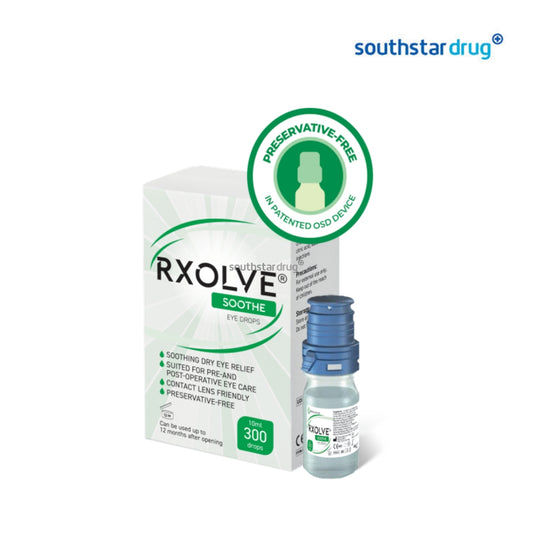 Rxolve Soothe Lubricating Eye Drops 10ml