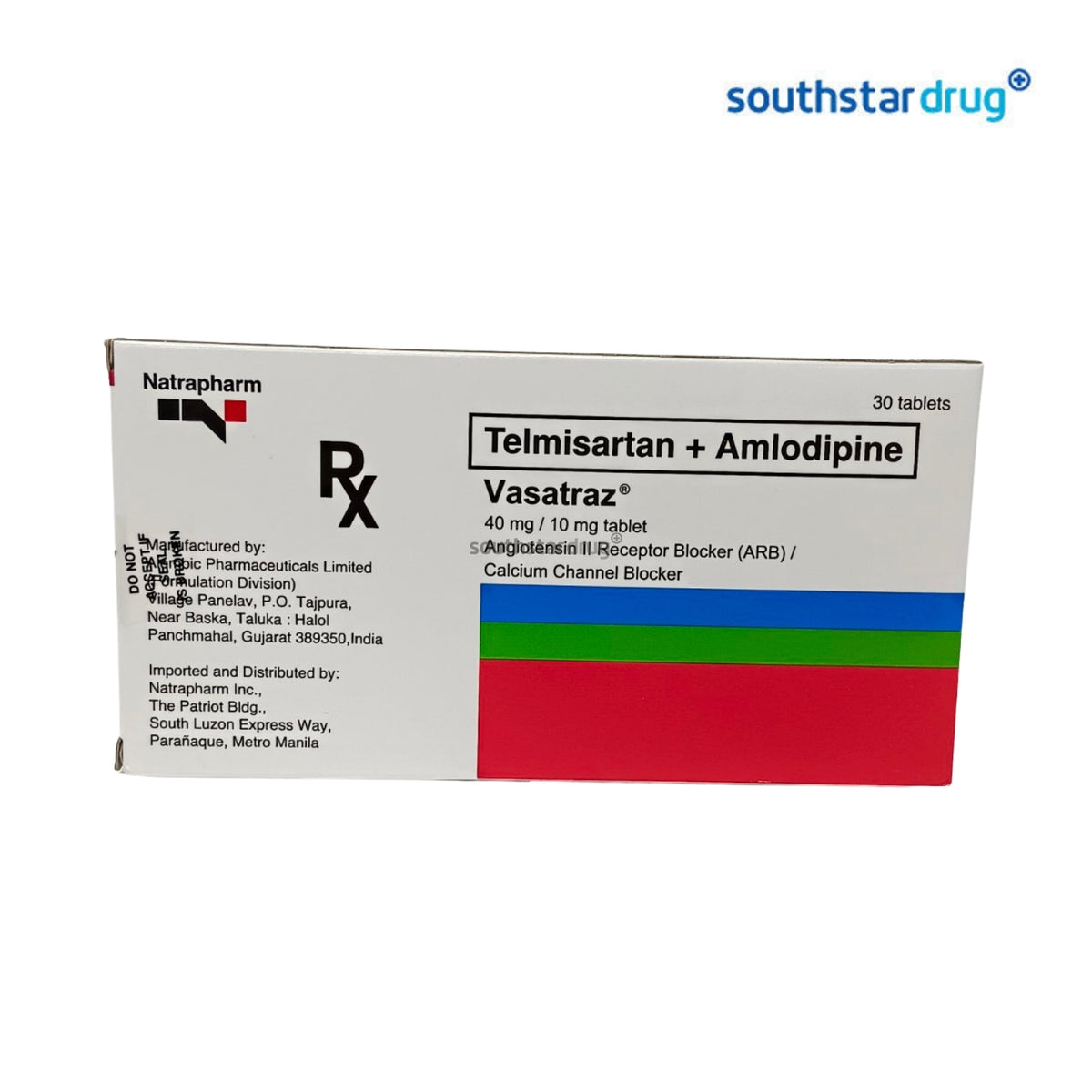 Rx: Vasatraz Tablet 40mg/10mg (1pc)