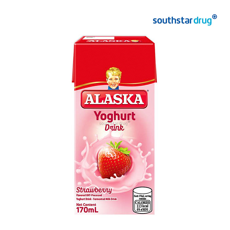 Alaska Yoghurt Drink Strawberry 170ml Tetra