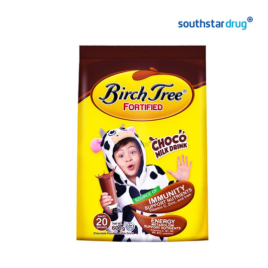 Birch Tree Fortified Choco 600g Pouch