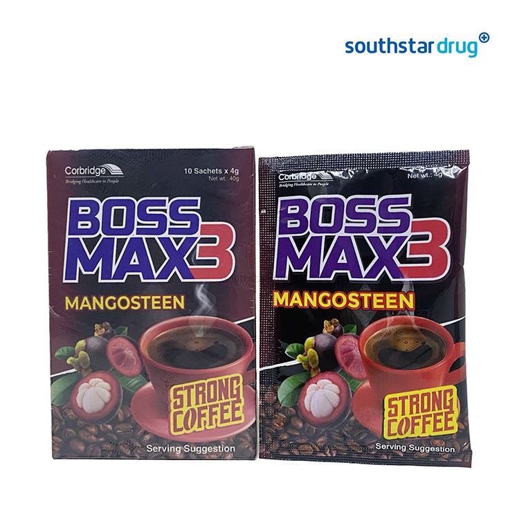 Boss Max 3 Mangosteen Xanthone Strong Coffee 12g