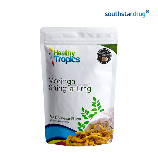 Healthy Tropics Moringa Shing-a-Ling Salt & Vinegar 100g Pouch