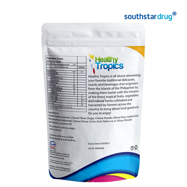 Healthy Tropics Sweet Potato Chips Sour Cream 100g Pouch