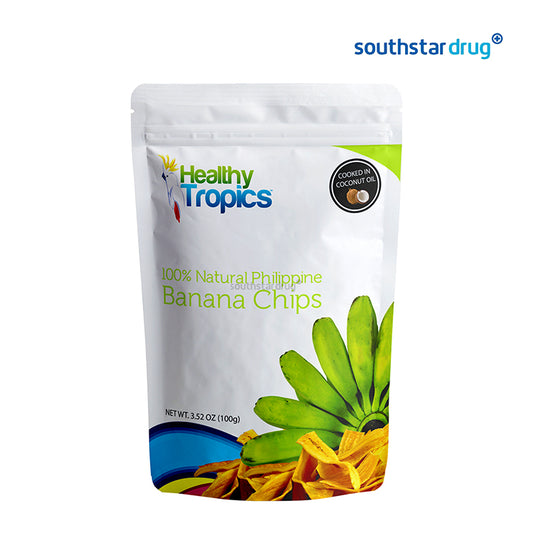 Healthy Tropics Banana Chips 100g Pouch