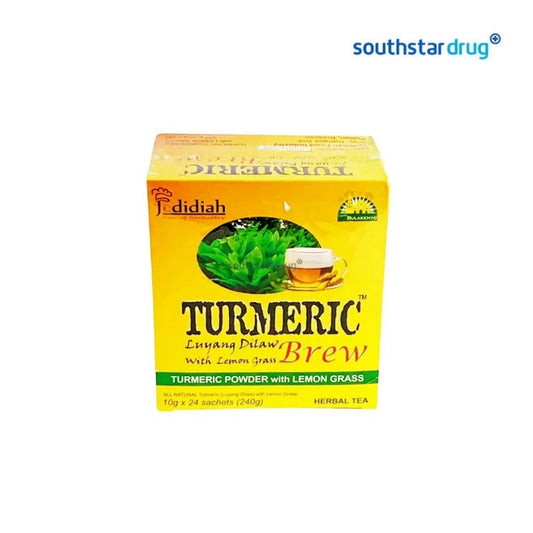 Jedidiah Turmeric Powder With Lemongrass Herbal Tea 10g x 24 Sachets