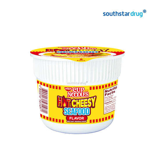 Nissin Cup Noodles Mini Hot Cheesy Seafood 50g