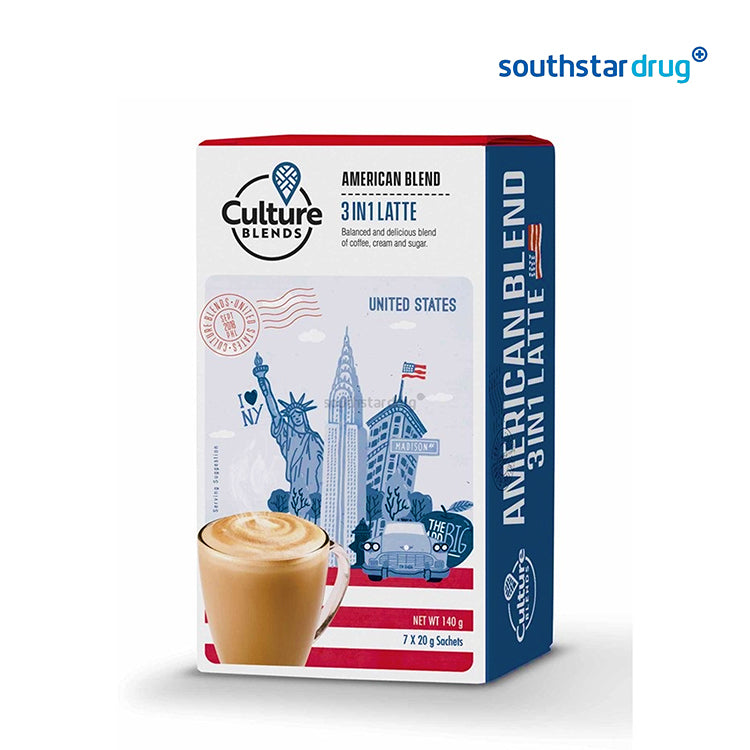 Culture Blends American 3-in-1 Latte 20g
