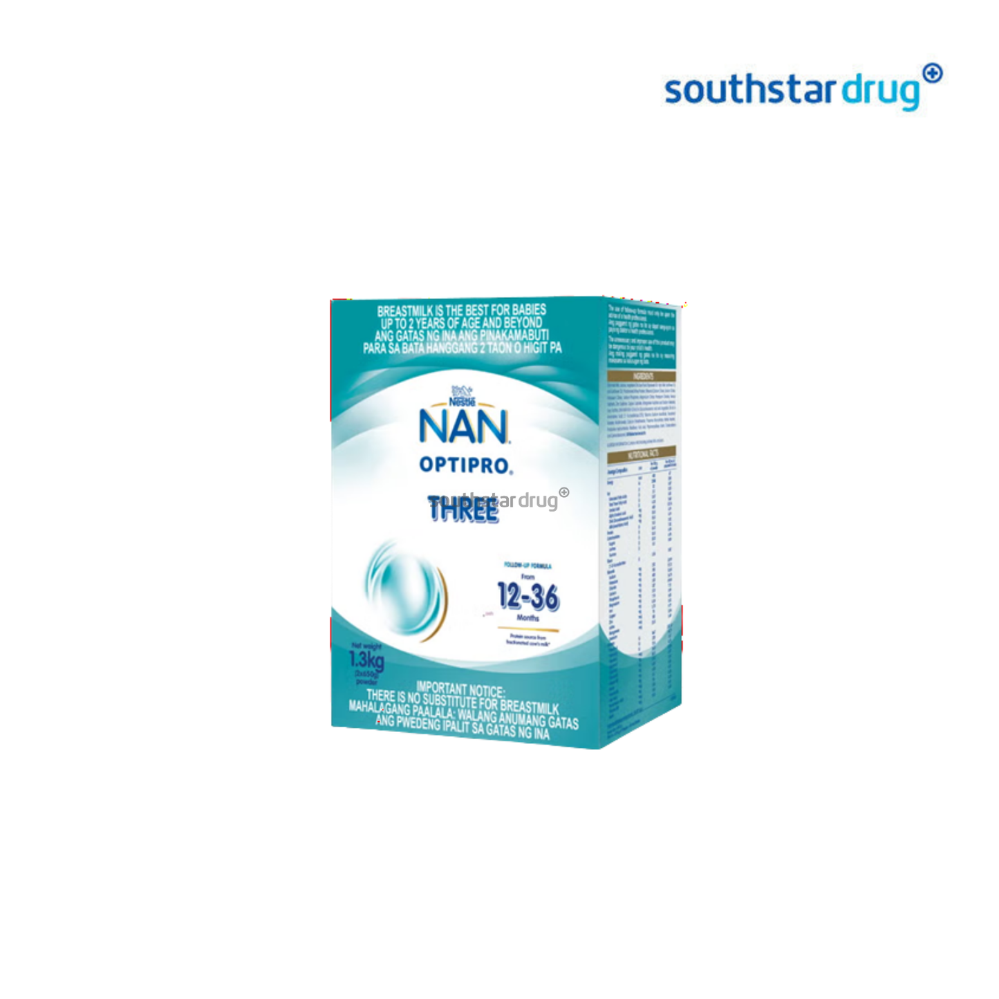 Nan Optipro 1 to 3 Years Old 1.3kg Box