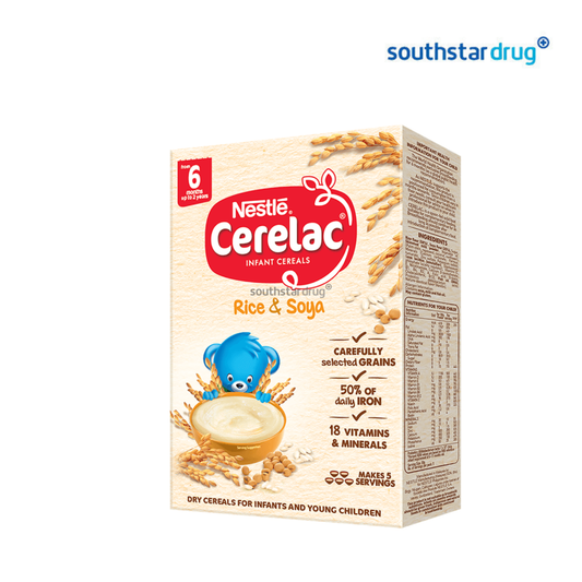 Cerelac Rice & Soya Cereal 250g