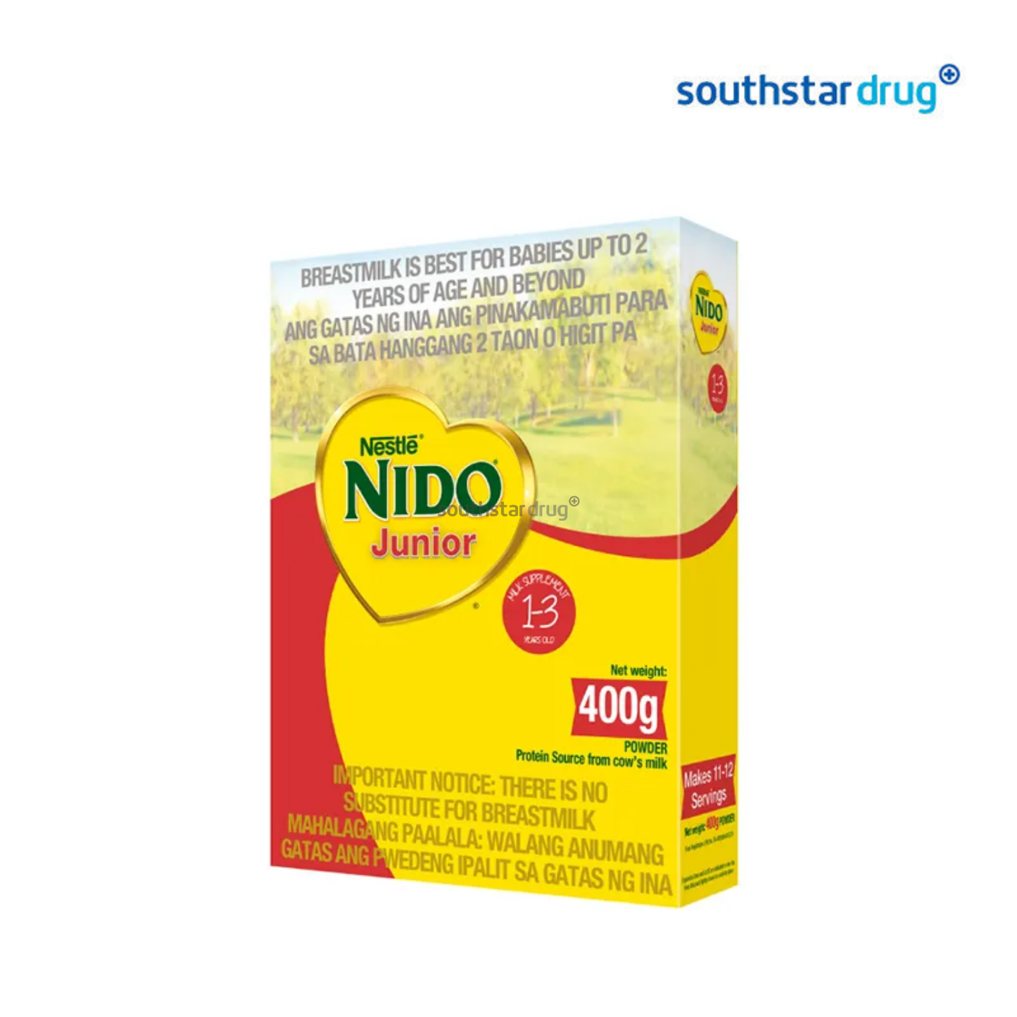 Nido Junior 1 to 3 Years 400g Box