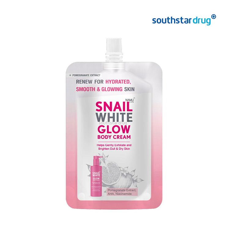 SnailWhite Body Cream Pomegranate 30ml Sachet