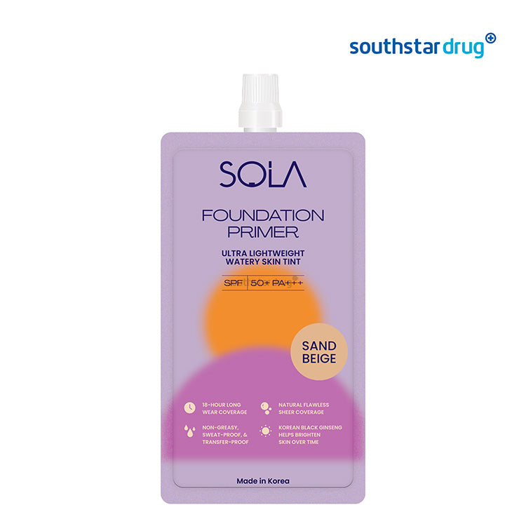 SOLA Foundation Primer 7ml - Sand Beige