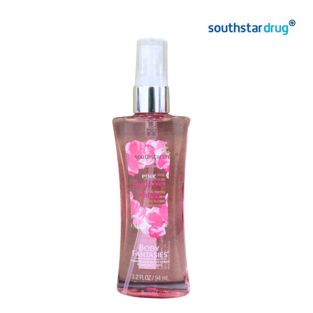Body Fantasies Pink Sweet Pea Fantasy 94ml 1 Spray – Floral Body Fragrance