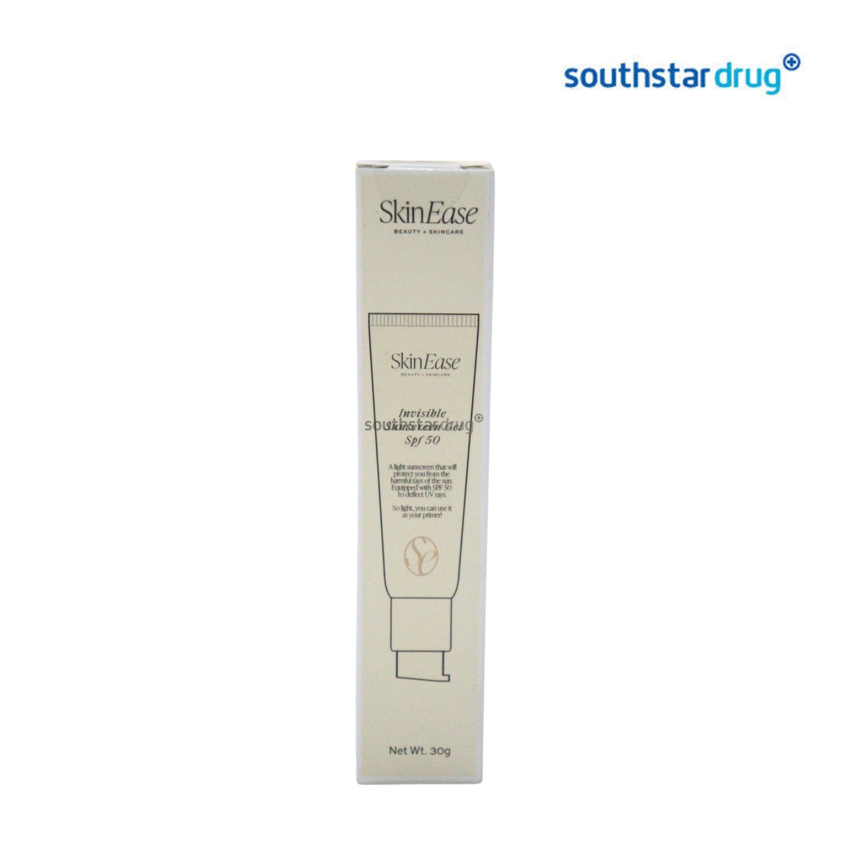 Skinease Invisible Sunscreen Gel SPF50 30g