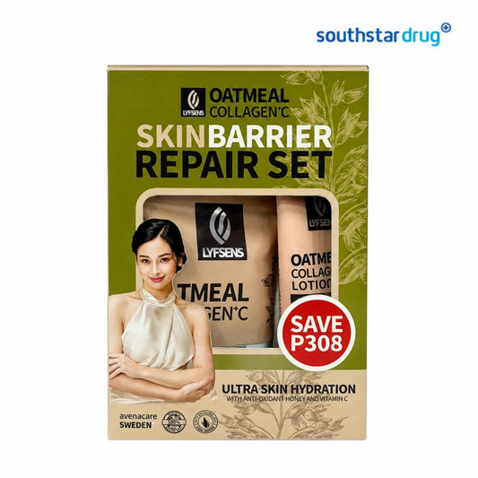 Lyfsens Oatmeal Collagen+ Soap 100g + Lotion 75g (1 Set)