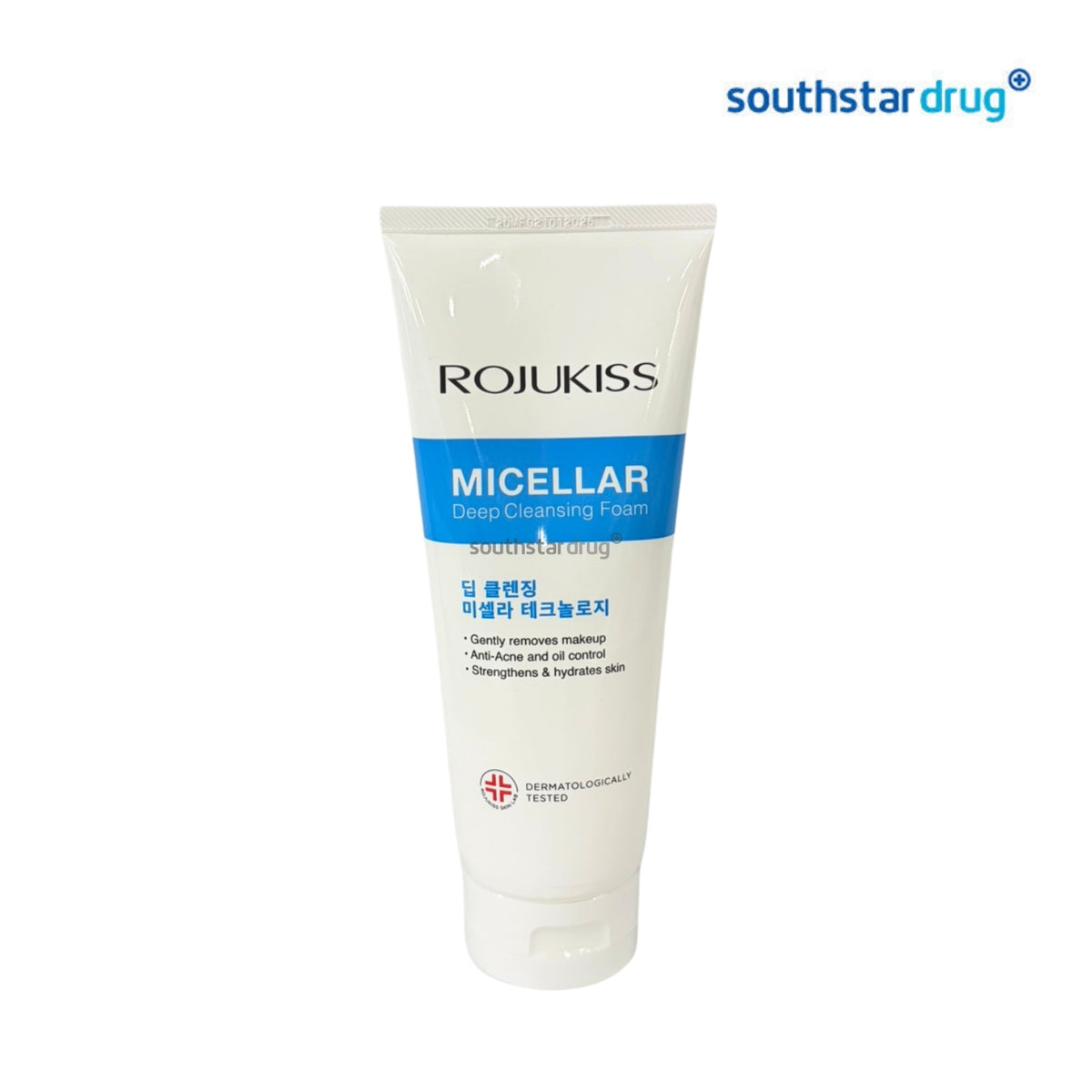 Rojukiss Micellar Deep Cleansing Facial Foam 200g (1 Tube) – Deep Facial Cleansing Care