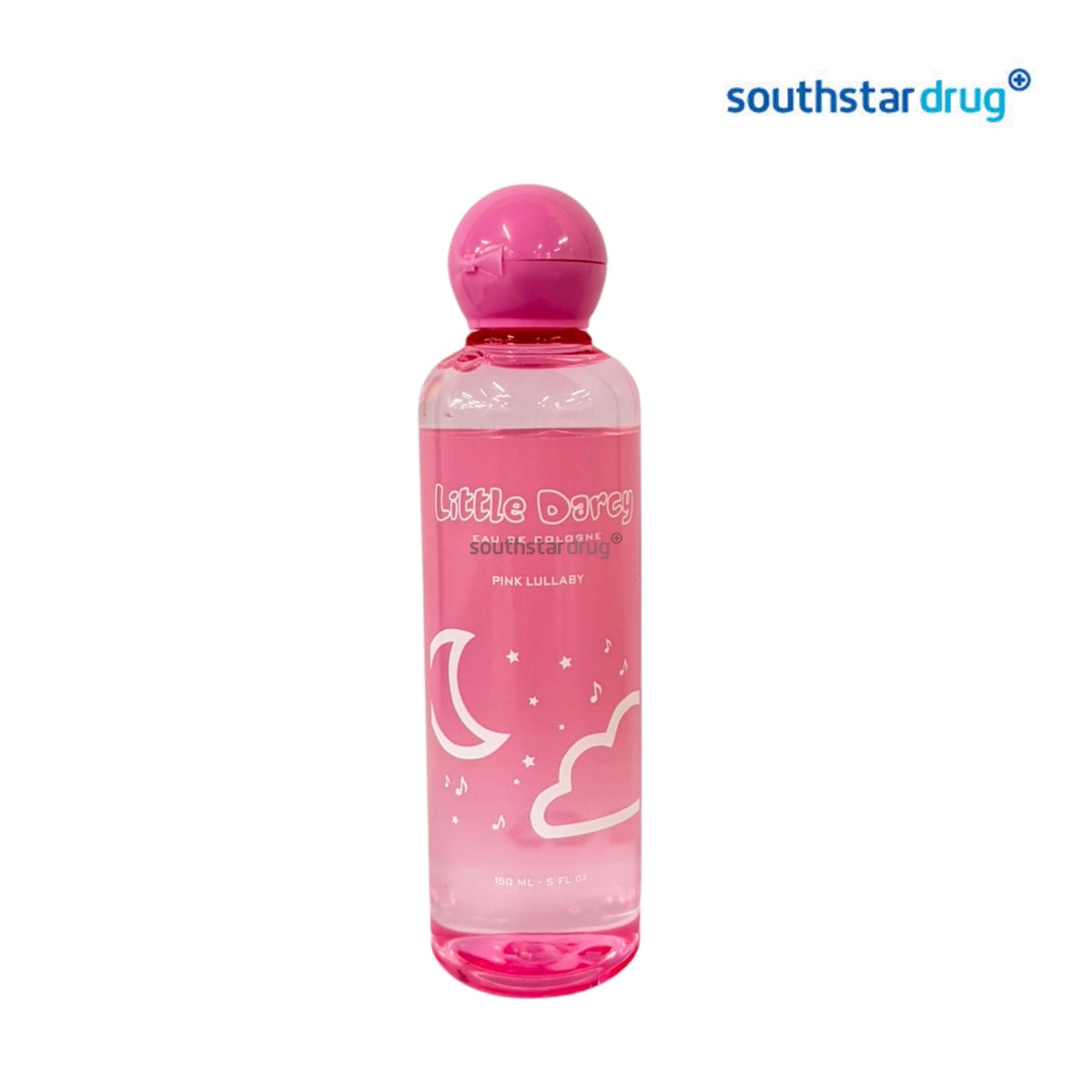Little Darcy Cologne Pink Lullaby 150ml (1 Bottle) – Light and Pleasant Fragrance