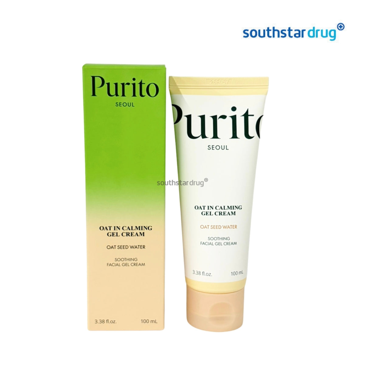 Purito Seoul Oat In Calming Gel Cream 100ml (1 Tube) – Lightweight Facial Moisturizing Care
