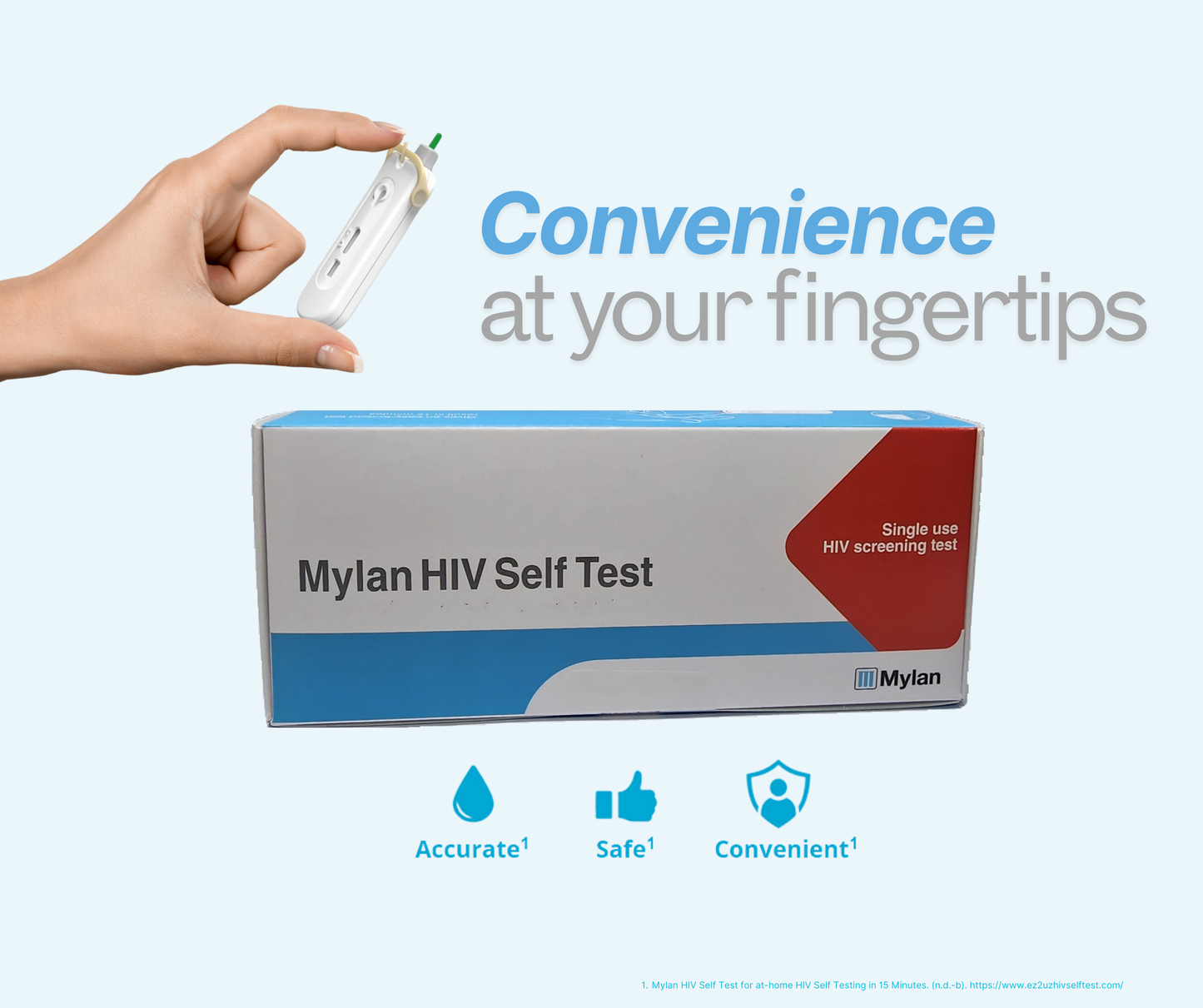 Mylan HIV Self-Testing Kit