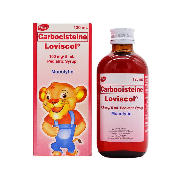 Loviscol Pediatric 100mg / 5ml 120ml Syrup - Southstar Drug