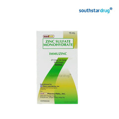 Immuzinc 15ml Oral Drops - Southstar Drug