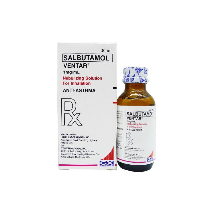 Rx: Ventar 1mg /ml 30ml Nebulizing Solution - Southstar Drug