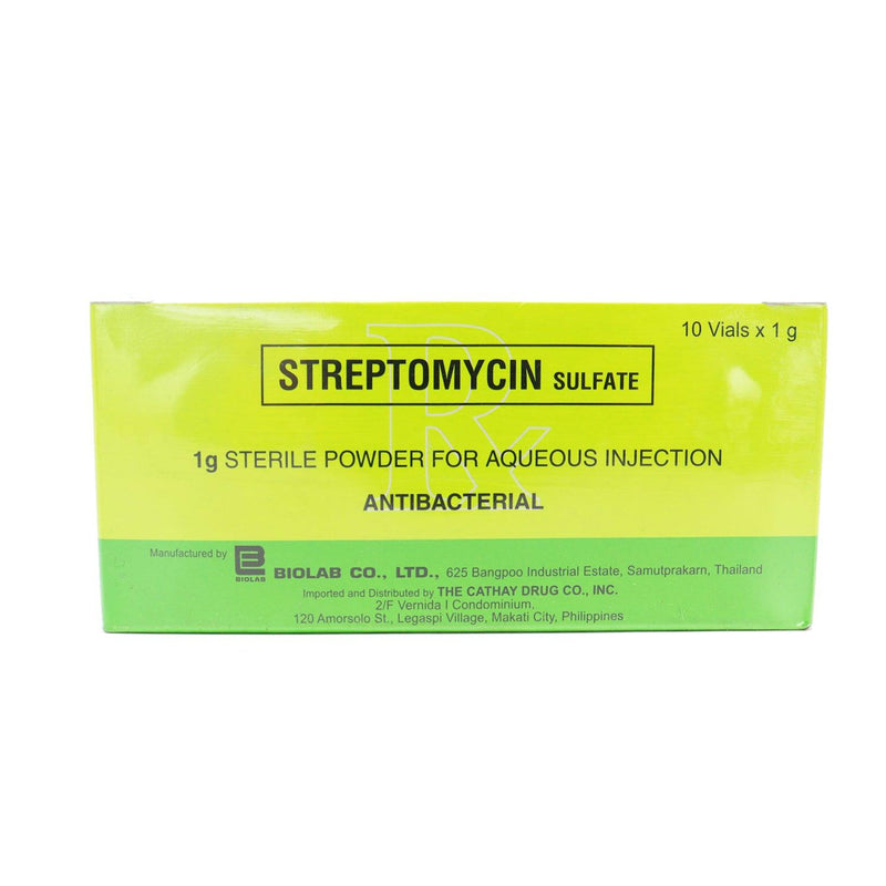 Rx: Streptomycin 1g Vial - Southstar Drug