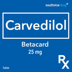 Rx: Betacard 25mg Tablet - Southstar Drug