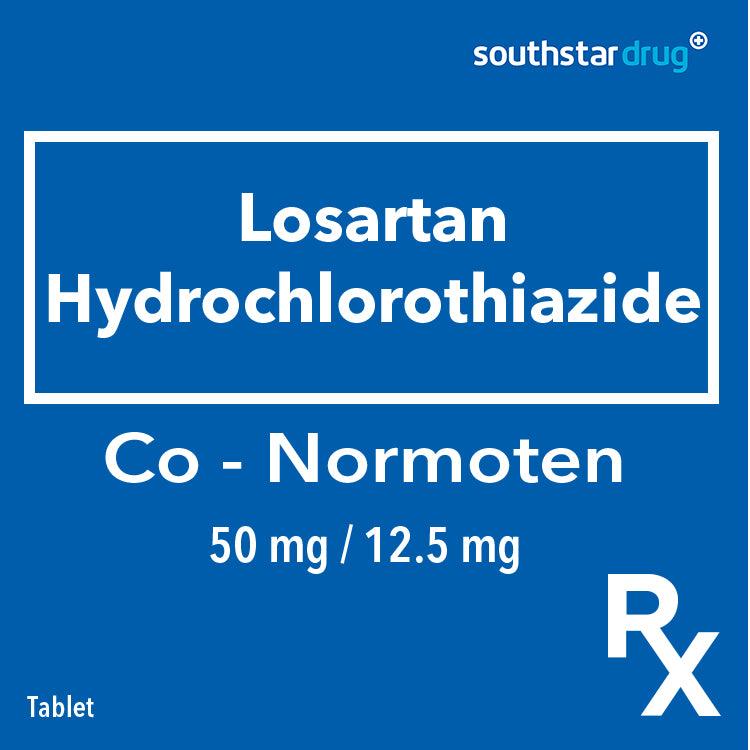 Rx: Co - Normoten 50mg / 12.5mg Tablet - Southstar Drug