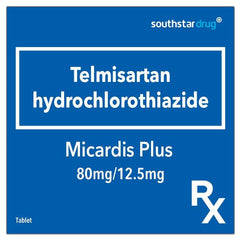 Rx: Micardis Plus 80mg / 12.5mg Tablet - Southstar Drug