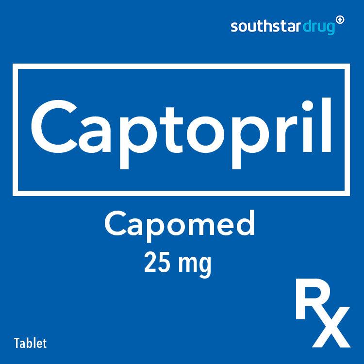 Rx: Capomed 25mg Tablet - Southstar Drug