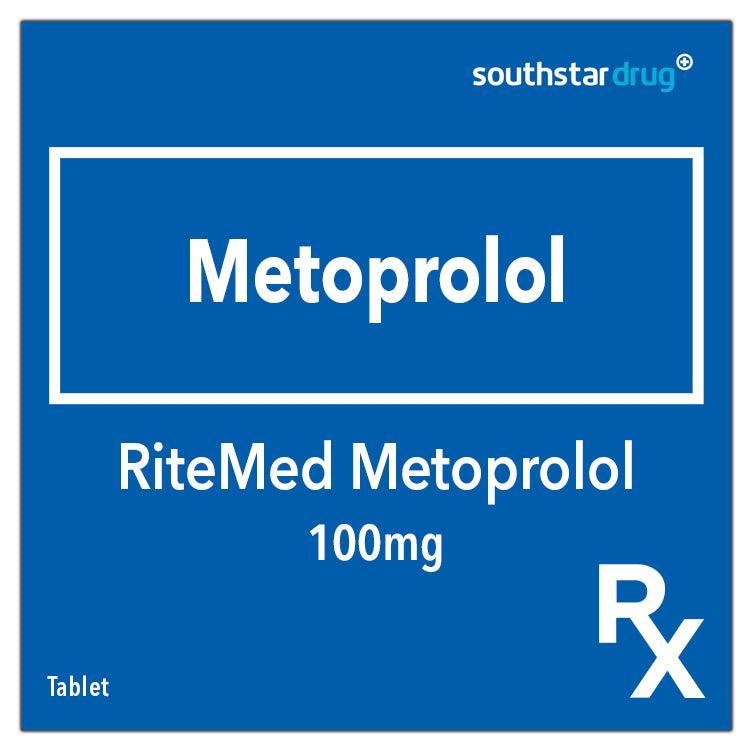 Rx: RiteMed Metoprolol 100mg Tablet - Southstar Drug