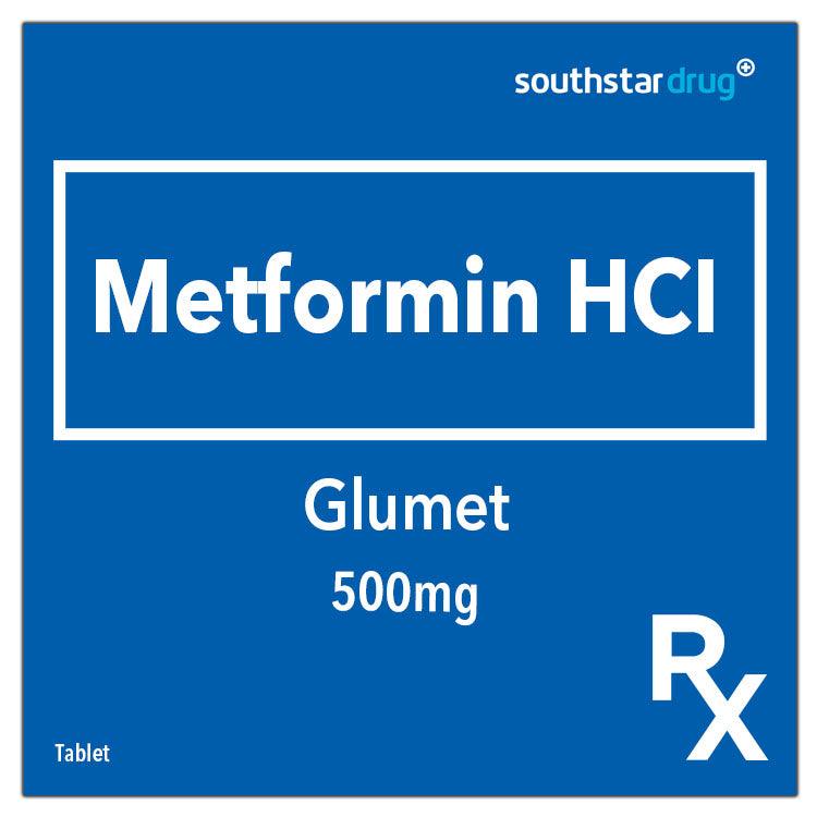 Rx: Glumet 500mg Tablet - Southstar Drug