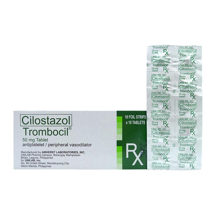 Rx: Trombocil 50mg Tablet - Southstar Drug