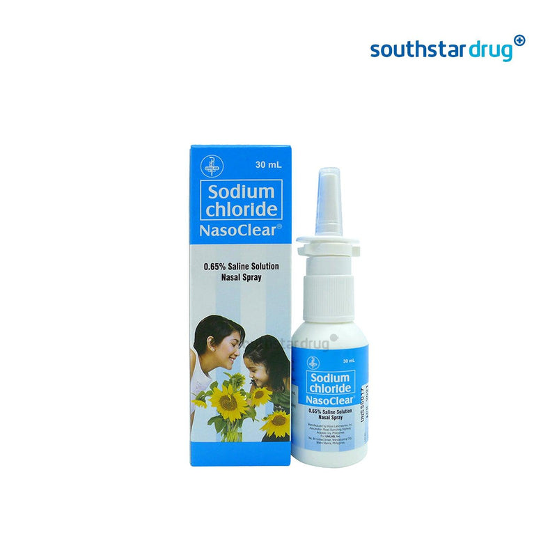 Nasoclear 30ml Nasal Spray - Southstar Drug