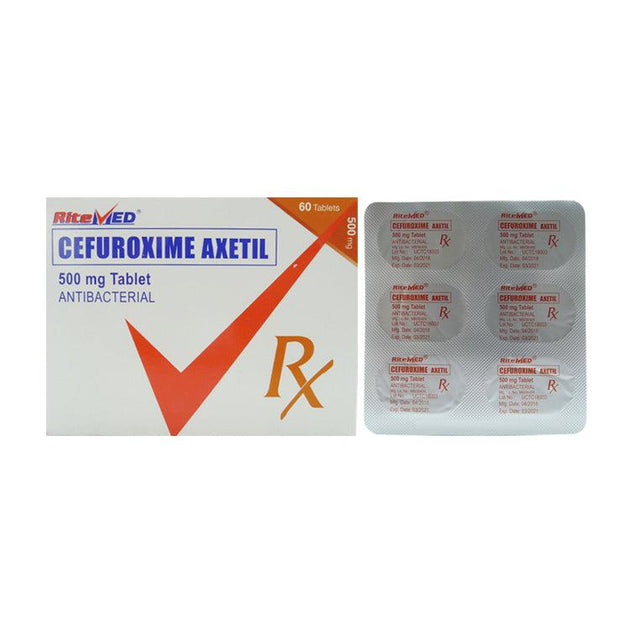 Buy Rx Ritemed Cefuroxime 500 Mg Tablet Online Southstar Drug