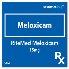 Rx: RiteMed Meloxicam 15mg Tablet - Southstar Drug