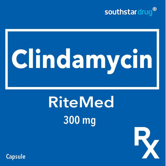 Buy Rx: RiteMed Clindamycin 300 Mg Capsule Online | Southstar Drug