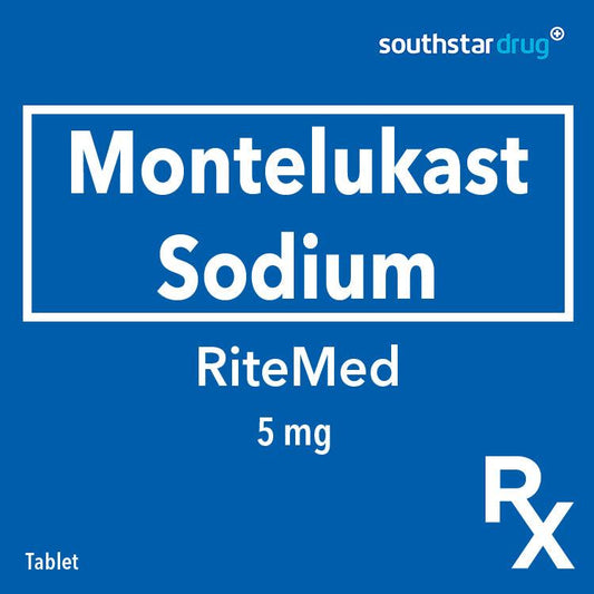 Rx: RiteMed Montelukast 5mg Tablet - Southstar Drug