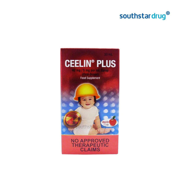 Buy Ceelin Plus Apple Flavor 100 mg / ml 30 ml Oral Drops Online