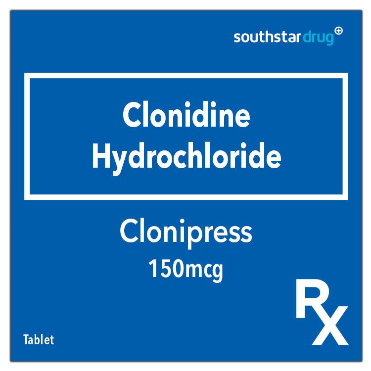 Rx: Clonipress 150mcg Tablet - Southstar Drug