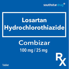 Rx: Combizar 100mg / 25mg Tablet - Southstar Drug