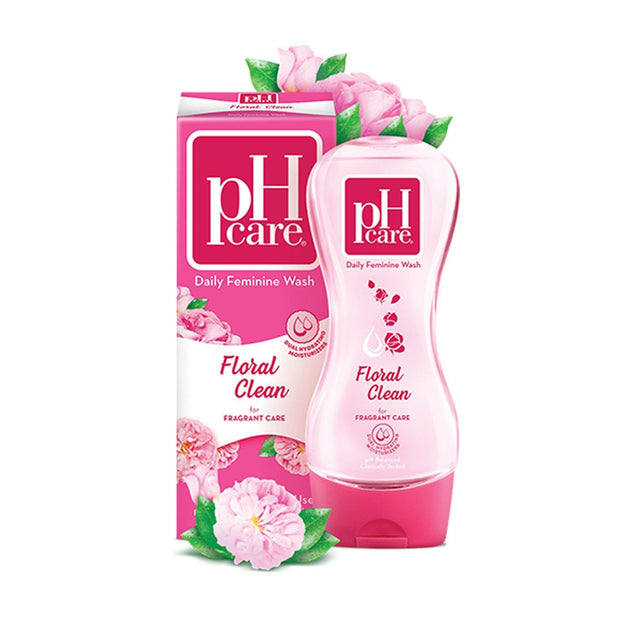 Buy PH CARE DAILY FEMININE WASH FLORAL CLEAN 150ML Online