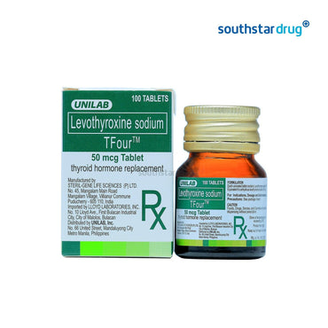 Rx: Tfour 50mcg Tablet - Southstar Drug