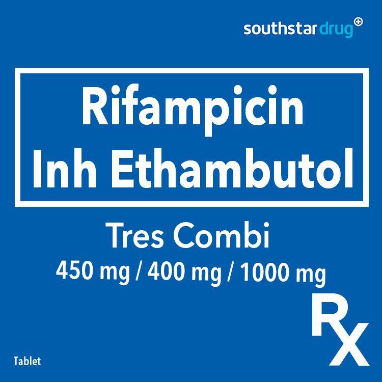 Rx: Tres Combi 450mg / 400mg / 1000mg Tablet - Southstar Drug