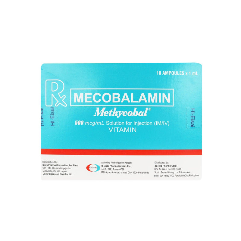 Rx: Methycobal 500mcg /ml Ampoules - Southstar Drug