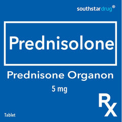 Rx: Prednisone Organon 5mg Tablet - Southstar Drug