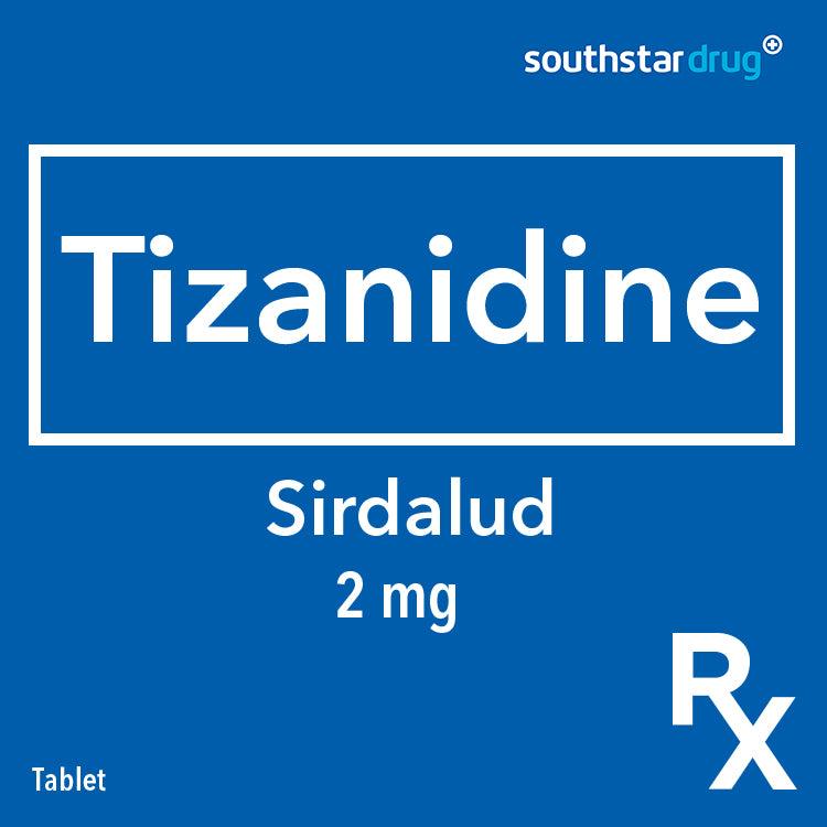 Rx: Sirdalud 2mg Tablet - Southstar Drug